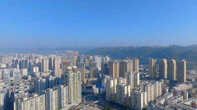 个人商用，云南省文山壮族苗族自治州文山市三鑫第一城多弗城航拍，视频素材